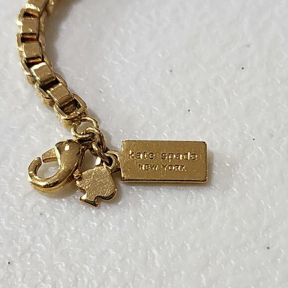 Kate Spade Neon Yellow Marquee Bib Statement Necklace - Picture 7 of 10